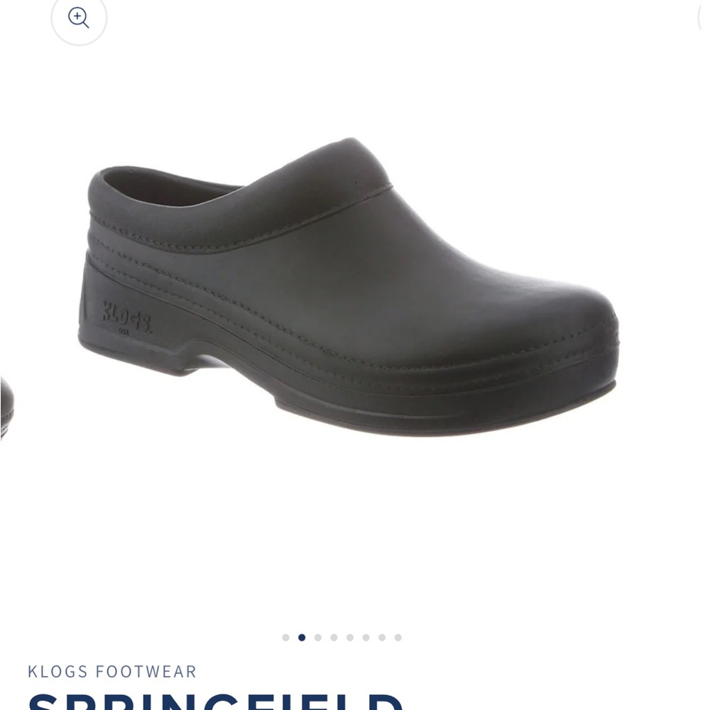 Klogs Black Slip-Resistant Clogs